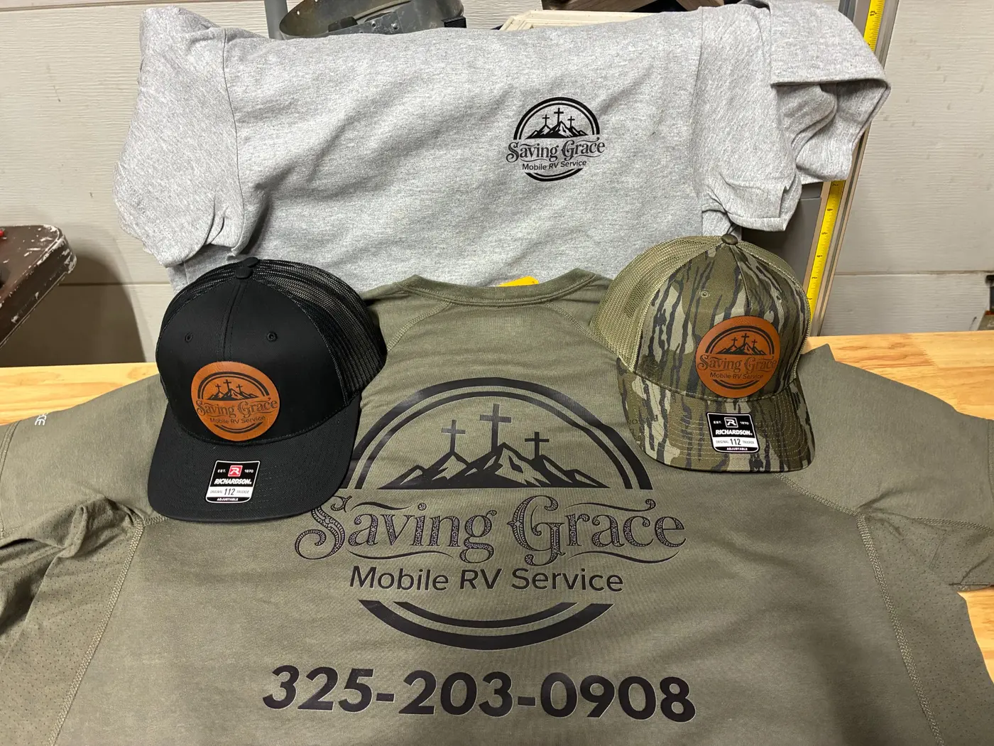Custom branded apparel